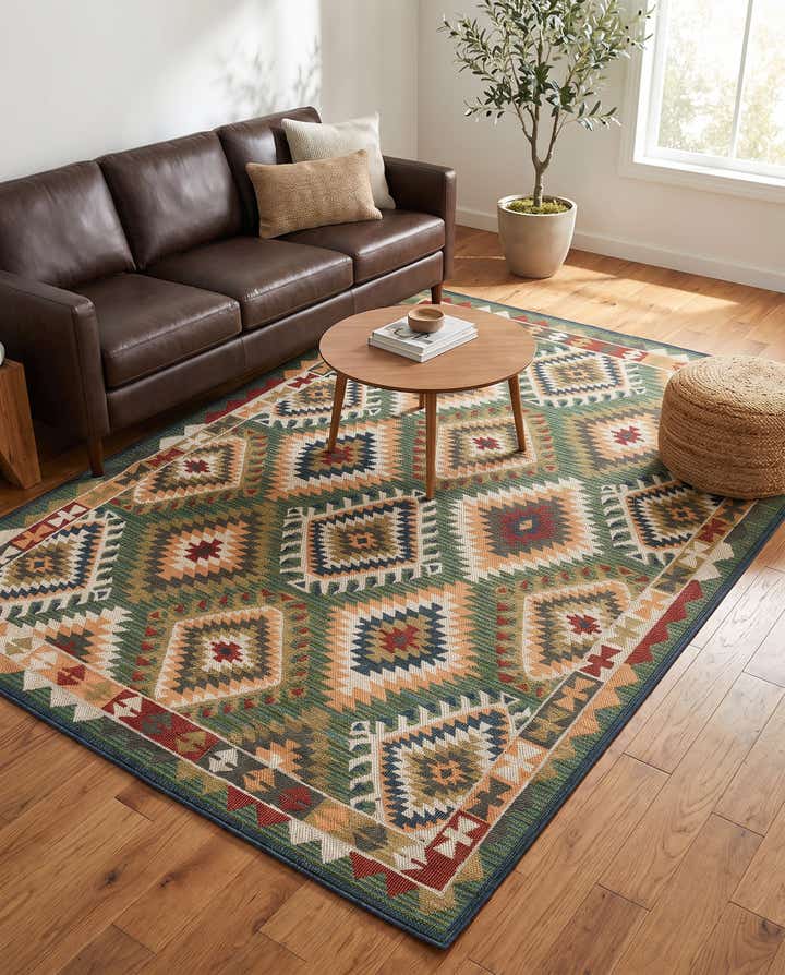 7' 10 x 10' Easy-Clean Baja Indoor / Outdoor Rug
