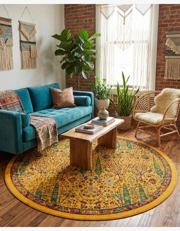 7' 10 x 7' 10 Calypso Round Rug