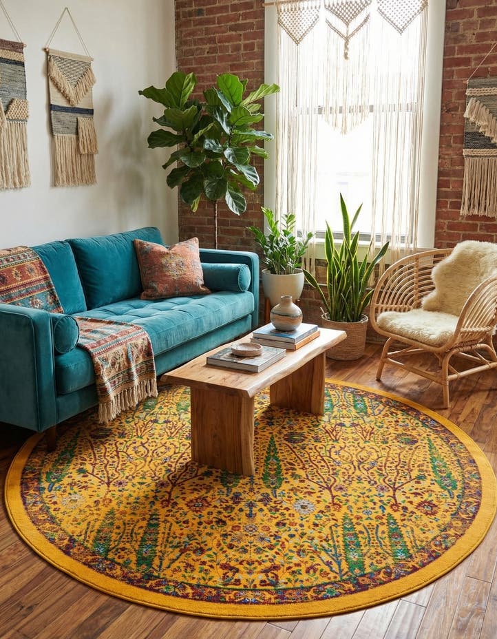 7' 10 x 7' 10 Calypso Round Rug