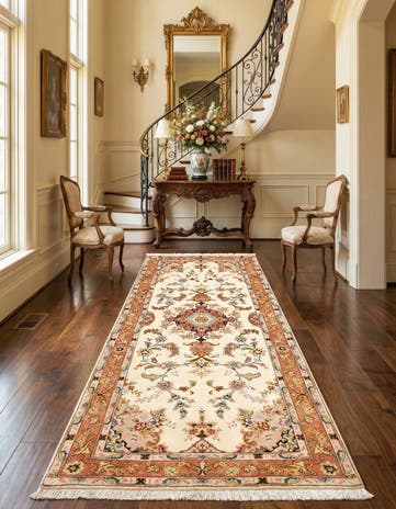 2' 9 x 6' 9 Tabriz Runner Rug