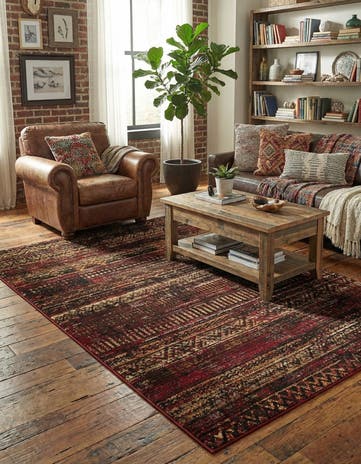 5' 3 x 7' Saturn Rug