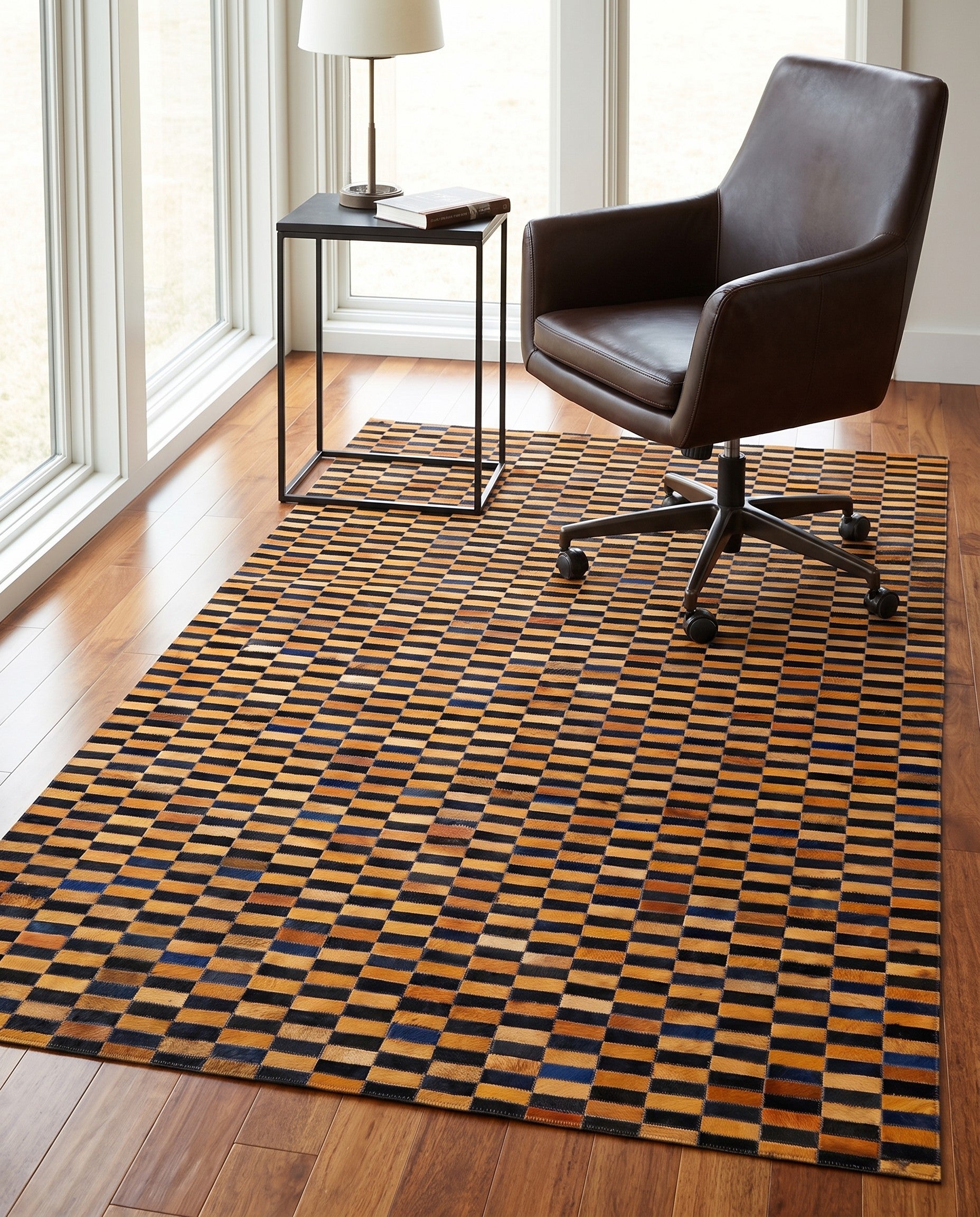 5' x 8' Cowhide - Patchwork Rug
