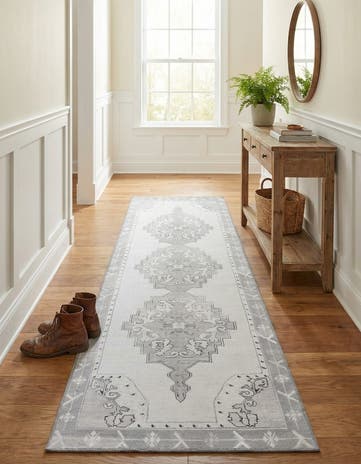 2' 6 x 10' Washable Timeless Runner Rug