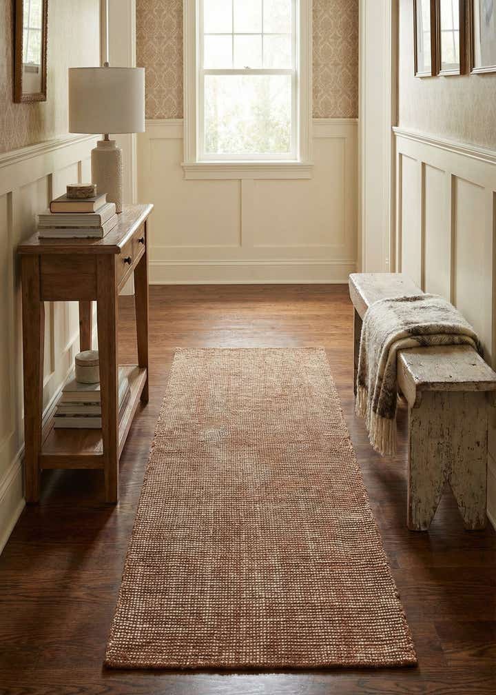 2' x 6' 1 Hand Woven Jill Zarin English Manor Wool Runner Rug