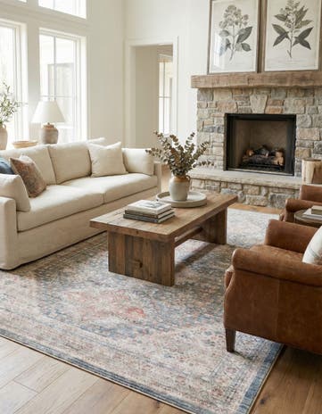 Blue Noble Rug