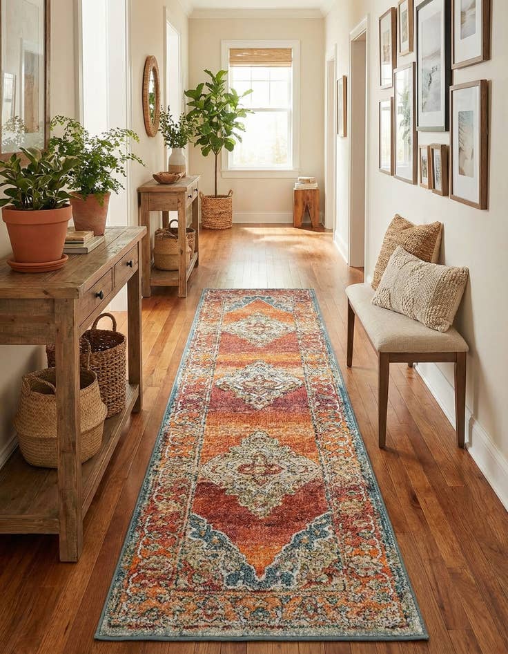 Detail image of  2' x 8' Isabella Runner Rug