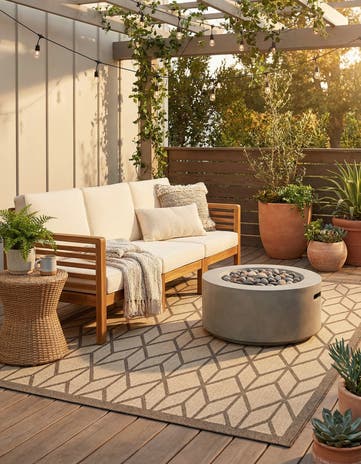 8' x 8' Dunes Square Rug