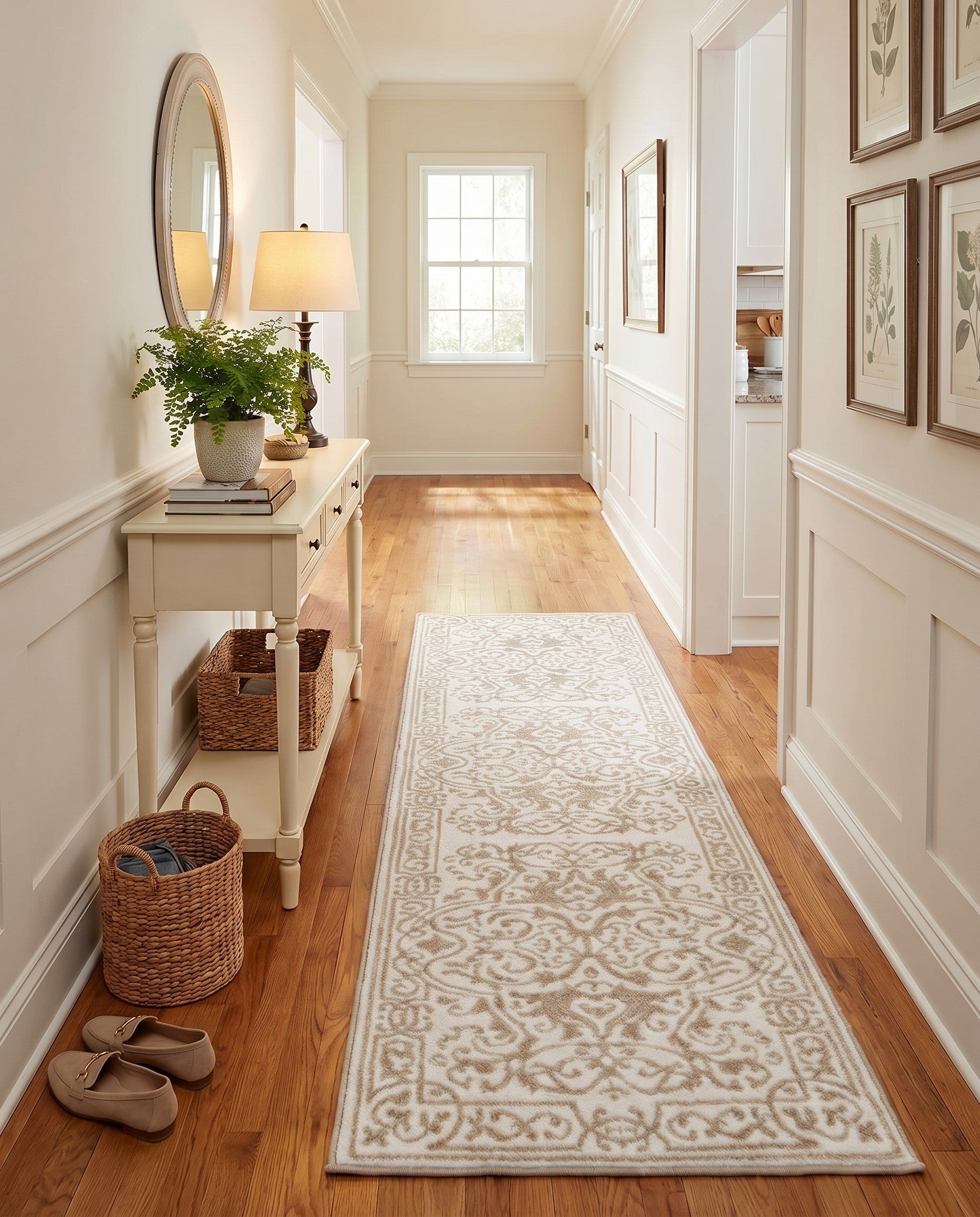 2' x 7' Hermitage Runner Rug