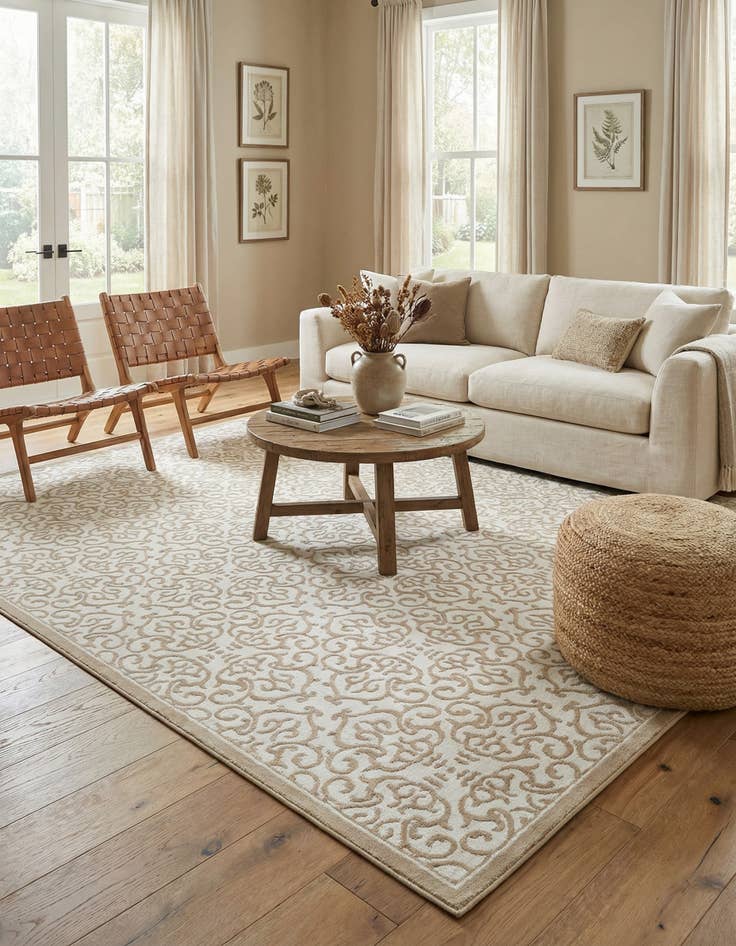 Detail image of 10' 8 x 10' 8 Himalaya Square Rug