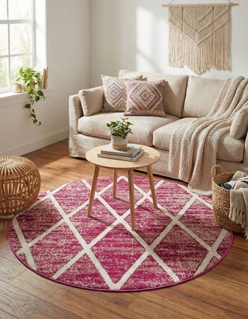 4' x 4' Starlight Round Rug