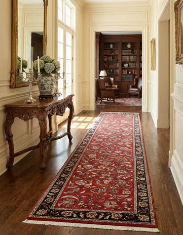 2' 1 x 10' 4 Tabriz Runner Rug