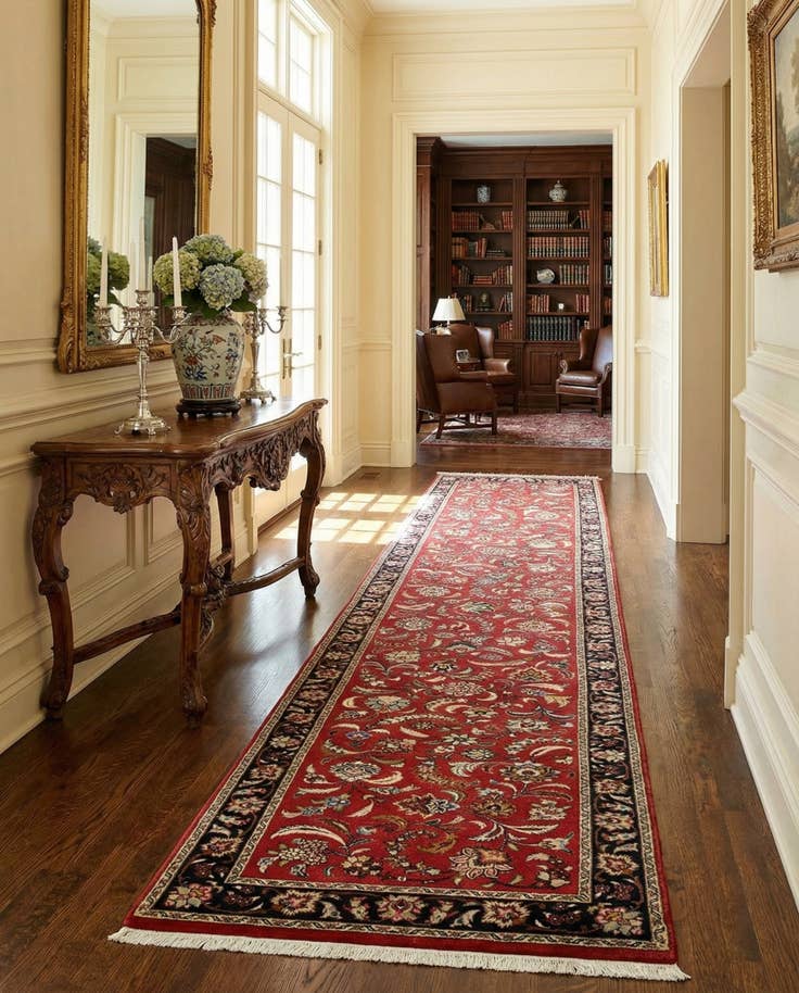 Detail image of 2' 1 x 10' 4 Tabriz Runner Rug