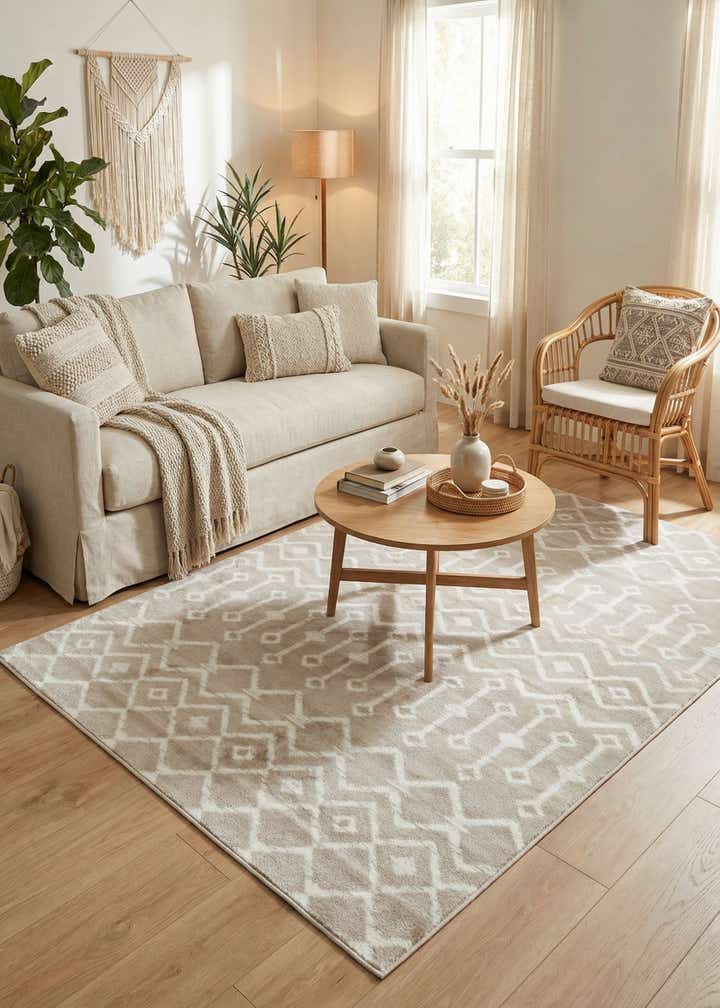 4' x 6' Kasbah Trellis Rug