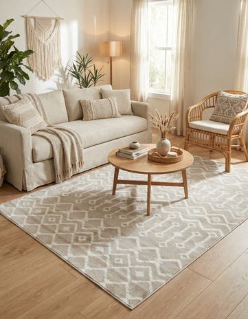 4' x 6' Kasbah Trellis Rug