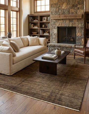 6' 7 x 9' 10 Hand Knotted Modern Ziegler Rug