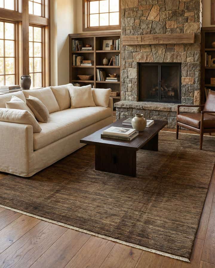 6' 7 x 9' 10 Hand Knotted Modern Ziegler Rug