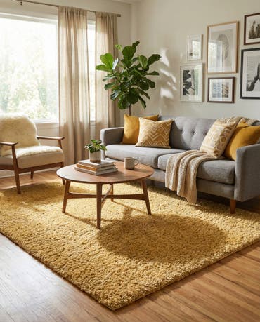  7' 10 x 7' 10 Zermatt Shag Square Rug