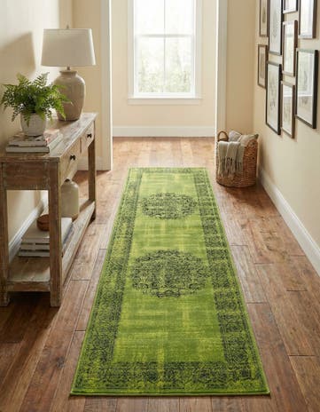3' x 9' 10 Ankara Runner Rug