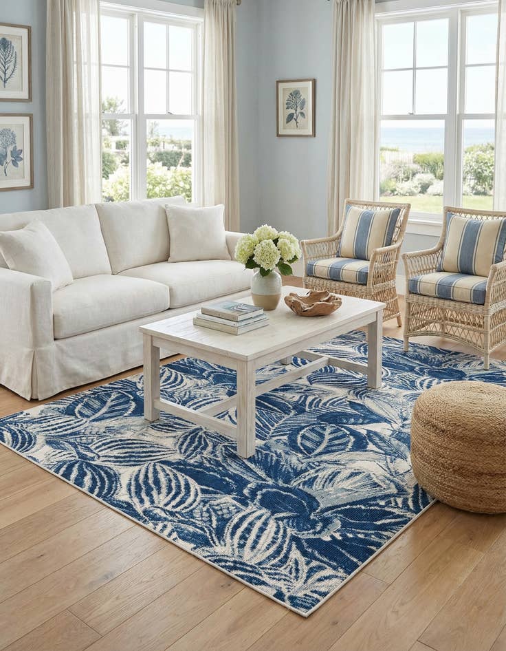 Detail image of  4' x 6' Blossom Rug