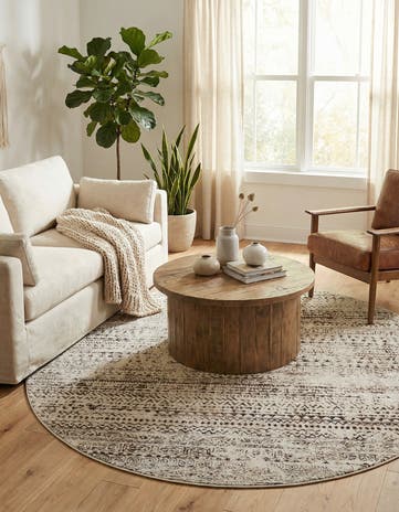 7' 1 x 7' 1 Hermitage Round Rug