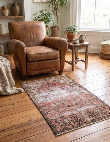 3' x 5' 5 Hand Knotted Ultra Vintage Persian Wool Rug