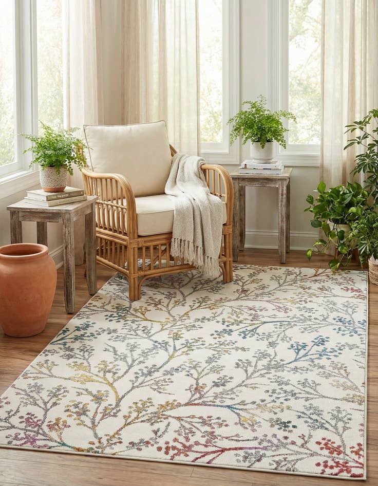 Detail image of 4' x 6' Blossom Rug