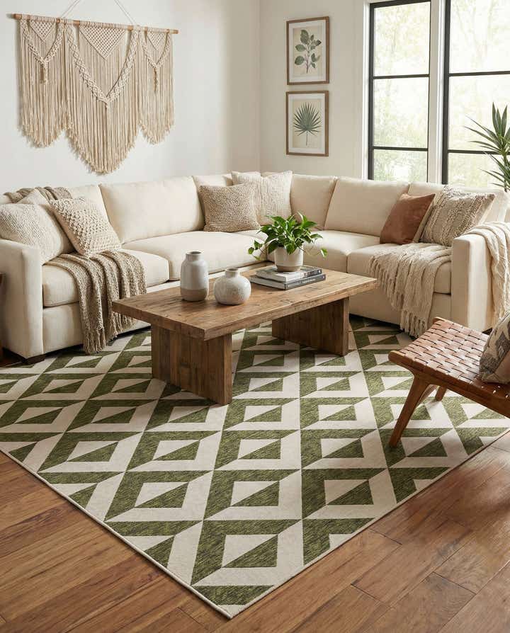 9' x 12' Easy-Clean Jill Zarin Napa Indoor / Outdoor Rug