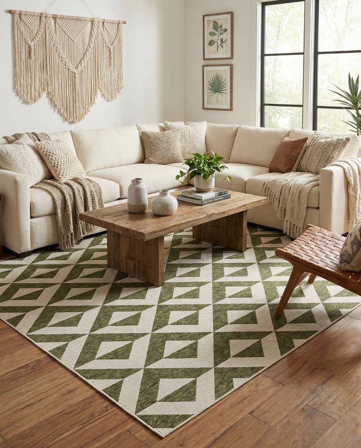 Detail image of 9' x 12' Easy-Clean Jill Zarin Napa Indoor / Outdoor Rug