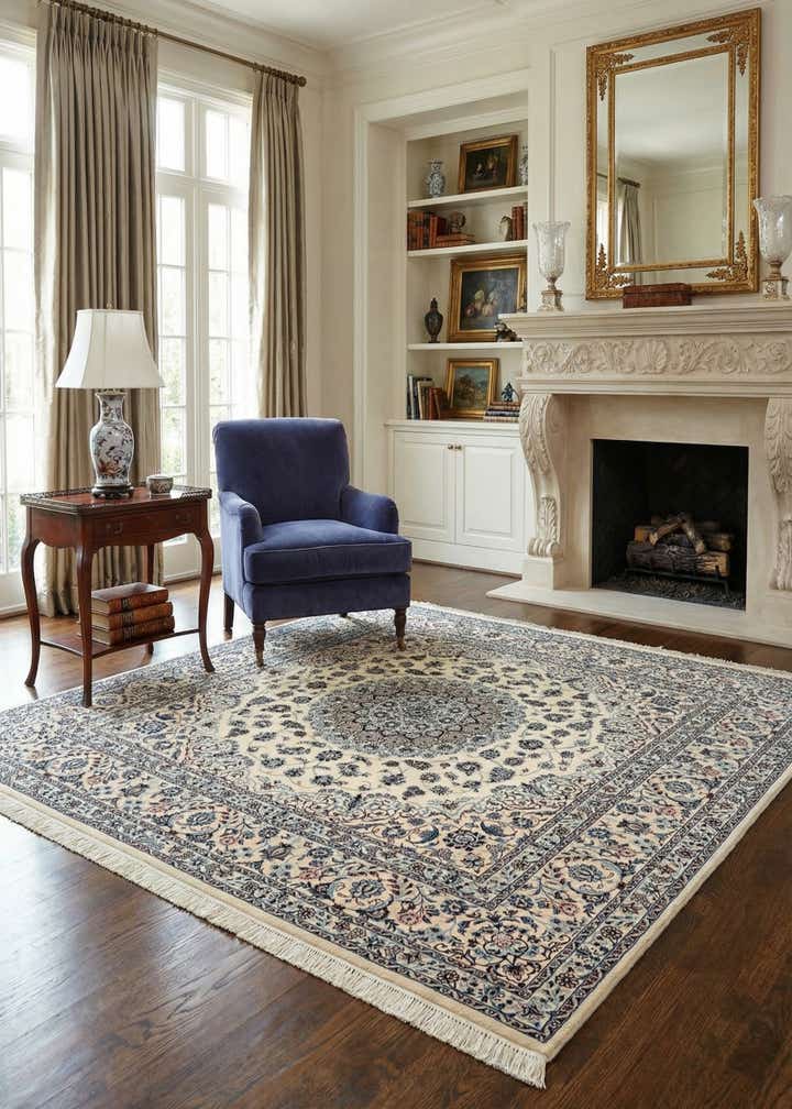 6' 6 x 6' 8 Nain Square Rug