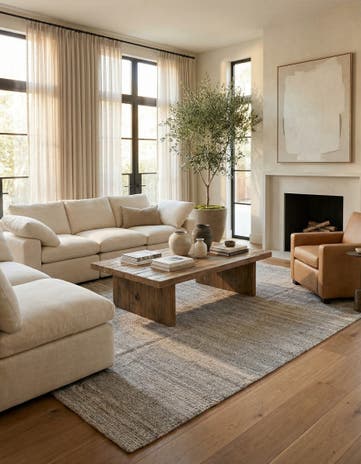 9' x 11' 5 Hand Woven Kilim Modern Wool Rug