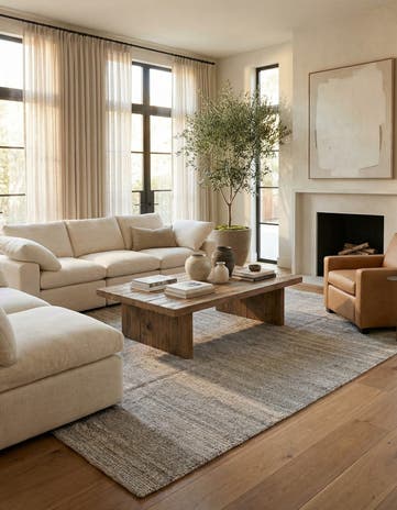 9' x 11' 5 Hand Woven Kilim Modern Wool Rug