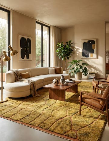 10' x 13' 11 Berber Rug