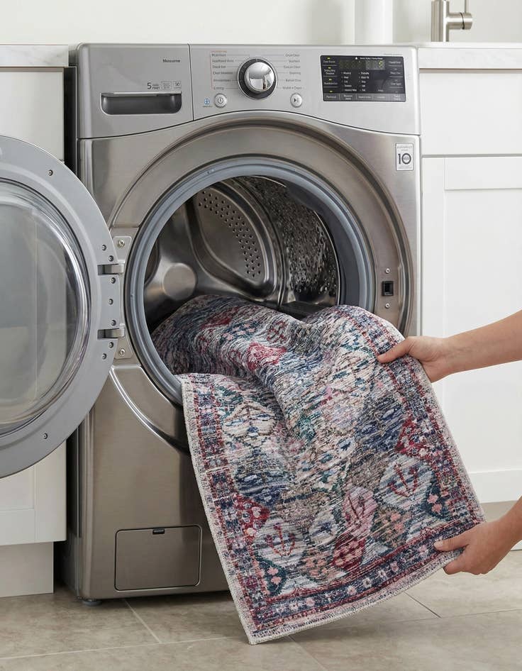 Detail image of  2' x 6'  Washable Mangata Runner Rug