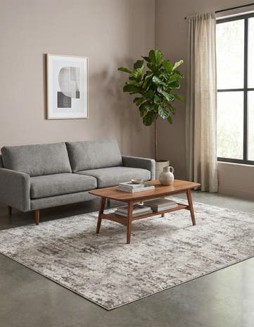 Stone Gray Aurora Rug