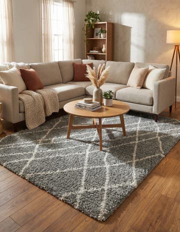 6' x 9' Soft Touch Shag Rug