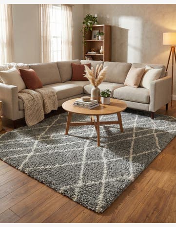 6' x 9' Soft Touch Shag Rug