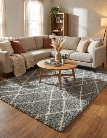 6' x 9' Soft Touch Shag Rug