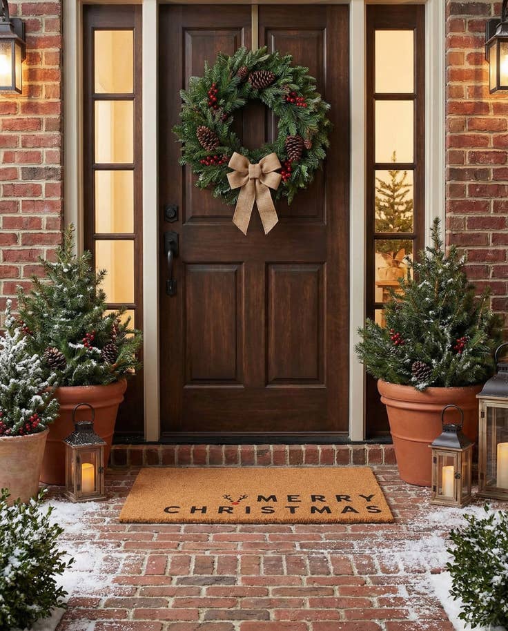 Detail image of 1' 6 x 2' 6 Merry Christmas Doormat