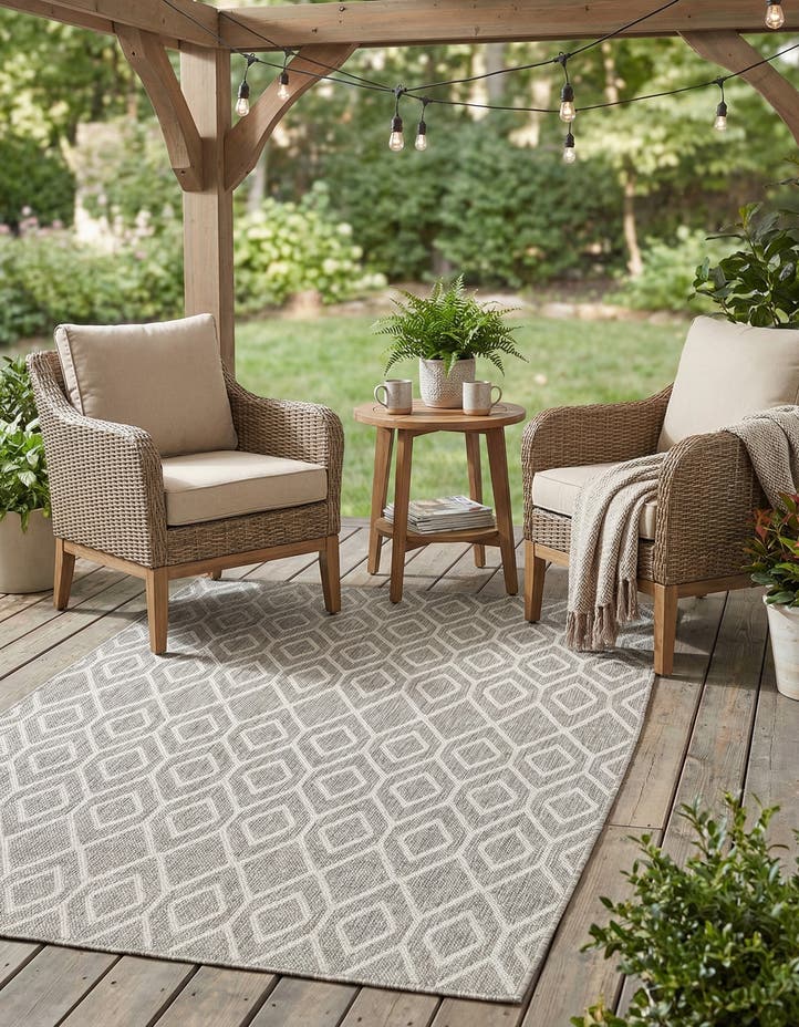 4' x 6' Easy-Clean Jill Zarin Turks and Ca...