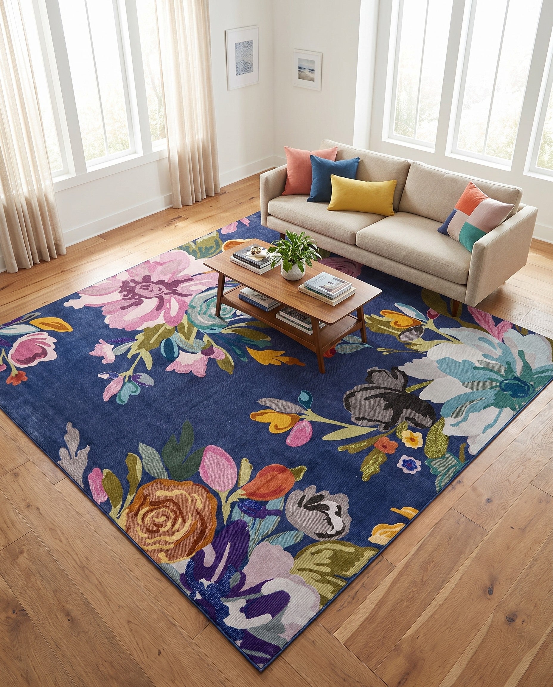 10' x 10' Blossom Square Rug