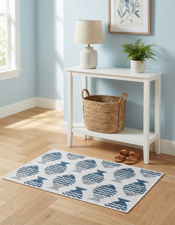 2' x 3' Easy-Clean Coastal Indoor / Outdoo...