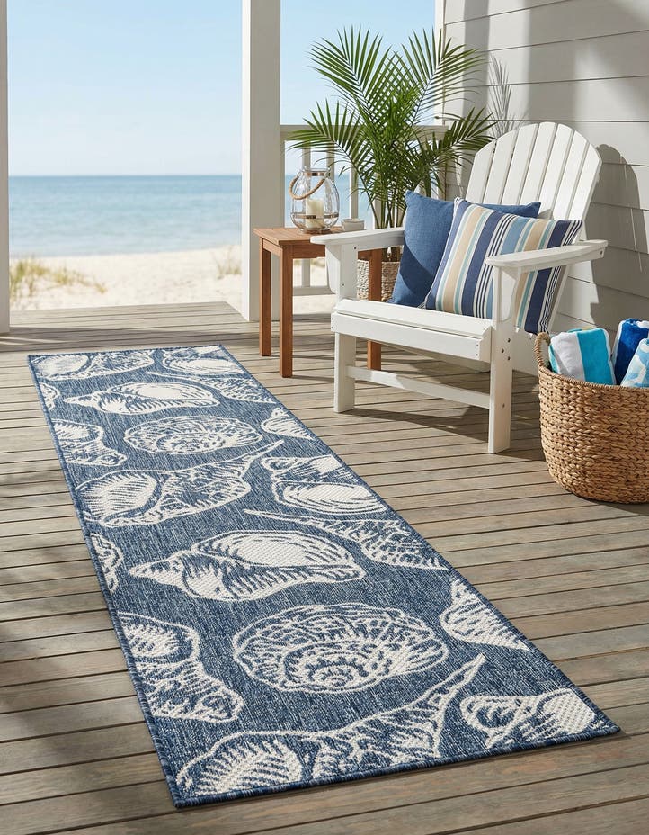 2' x 8' Easy-Clean Coastal Indoor / Outdoo...