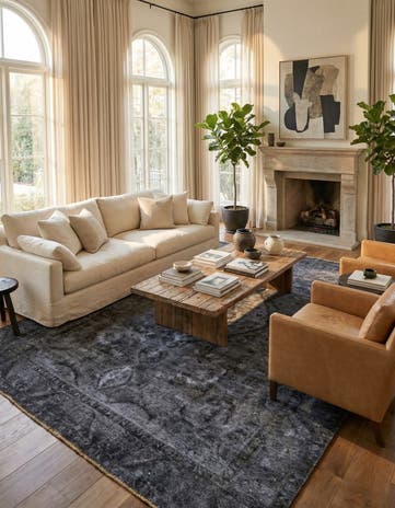 9' 10 x 12' 8 Hand Knotted Ultra Vintage Persian Wool Rug