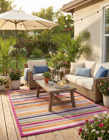 7' x 10' Easy-Clean Aruba Indoor / Outdoor Rug