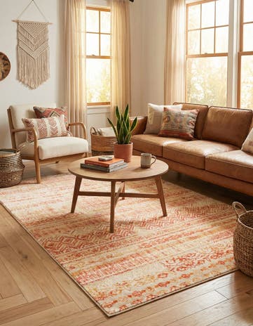 Orange Solaris Rug