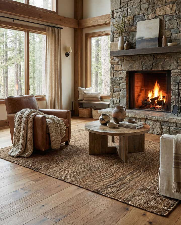 4' 9 x 6' 5 Juma Wool Rug