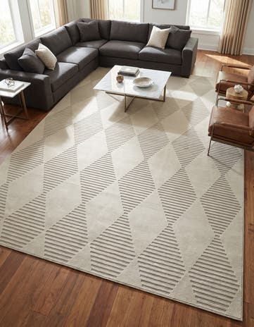 Ivory Contour Rug