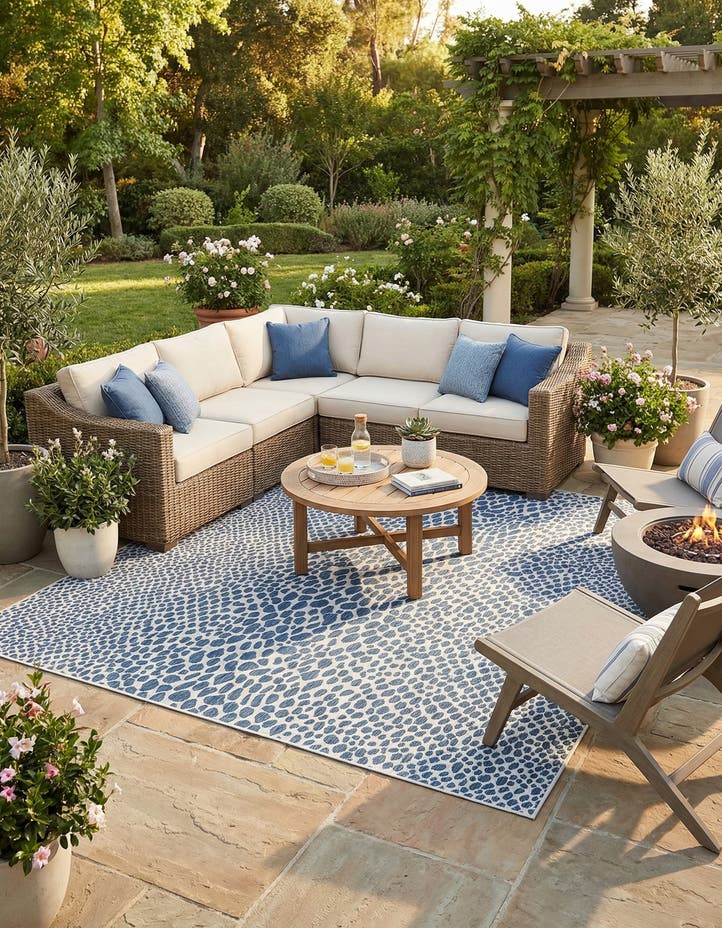 13' x 13' Easy-Clean Jill Zarin Cape Town In...