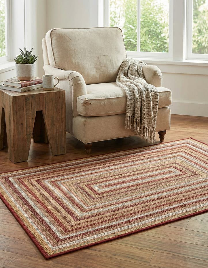 3' 3 x 5' 3 Easy-Clean Baja Indoor / Outdoor Rug