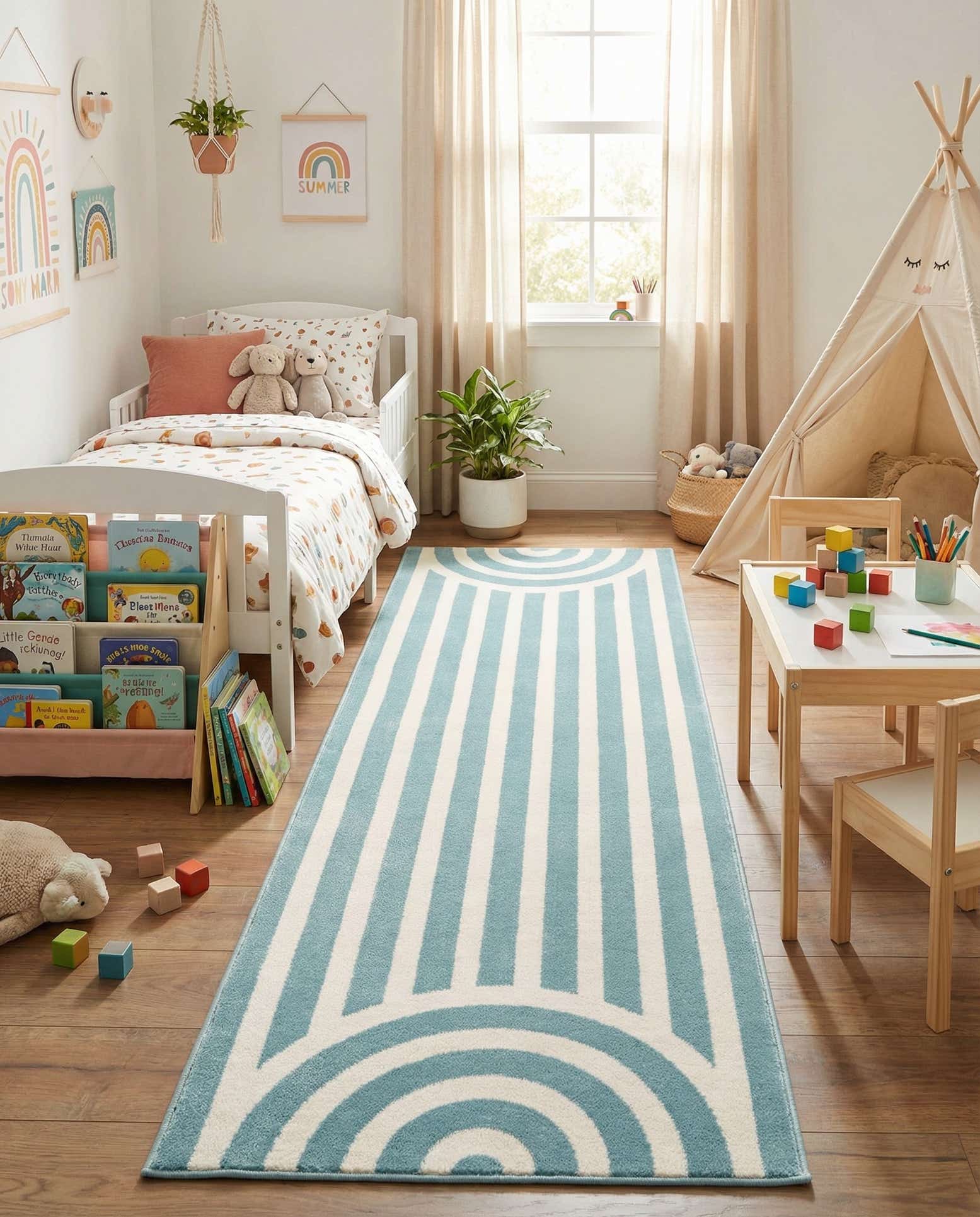 2' x 6' Whimsy Kids Runner Rug